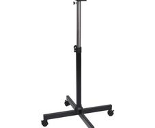 Adjustable Single Motor Pet Hair Dryer Stand Black
