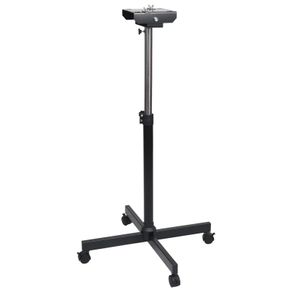 Adjustable Single Motor Pet Hair Dryer Stand Black