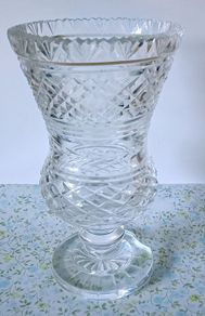 Vintage Waterford Pedestal Vase.