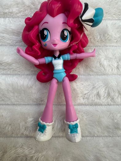 My Little Pony Pinkie Pie Equestria Girls Minis from Sweet Snacks Cafe approx. 13 cm. Used please see photos