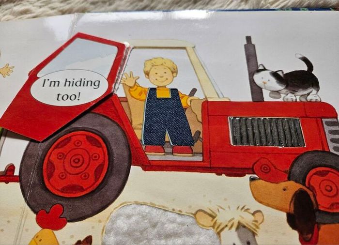 Usborne Touchy-Feely Farmyard Tales - Animal Hide-and-Seek