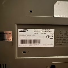 retro tv with 2 scarts, 1 coax, video composite, video component