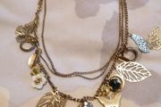 necklace with lots of charms