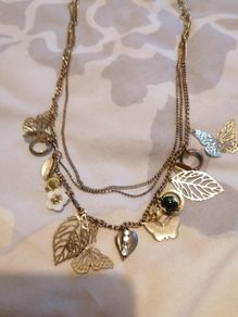 necklace with lots of charms