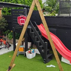 Folding wedding ceremony archway