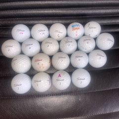 20 Tiltiest Pro v1x & 1 golf balls