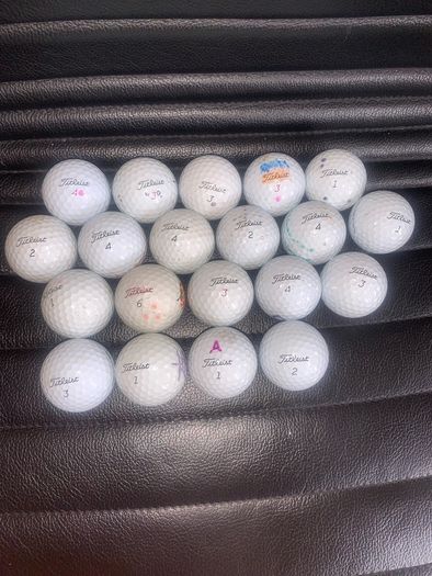 20 Tiltiest Pro v1x & 1 golf balls