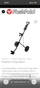 NEW/UNUSED Fastfold Trolley Basic never used
