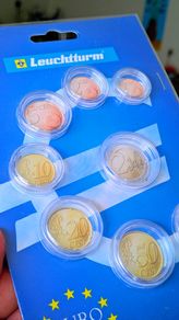 Coin Capsules Full Set For Euro Collection