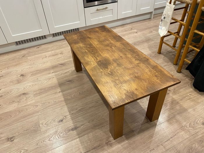 Solid Oak Coffee Table