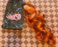 Bright Giner ponytail hair extension, brand new
