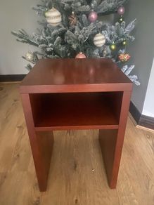 Solid wooden cabinet coffee table locker