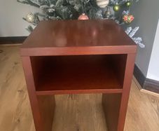 Solid wooden cabinet coffee table locker