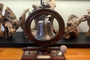 Antique Maritime Presentation Bell