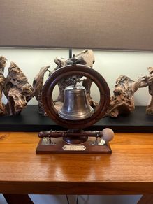 Antique Maritime Presentation Bell