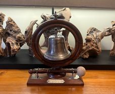 Antique Maritime Presentation Bell