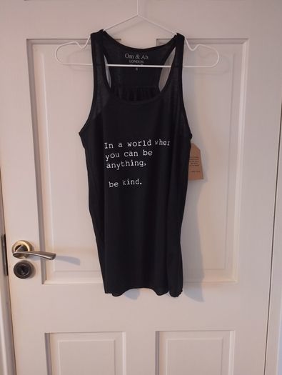 'Be Kind' Vest Top BNWT Size 8-10