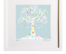Love Tree Framed Print