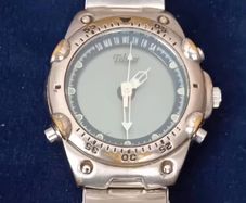 Vintage Telstar analog-digital sports watch