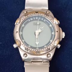 Vintage Telstar analog-digital sports watch