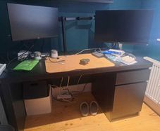 Malm office desk