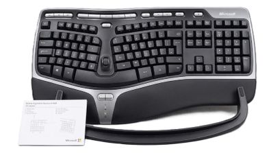 Microsoft Natural Ergonomic Keyboard 4000 UK Layout  Like New Pristine Condition