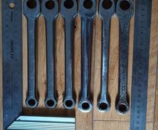 Vintage Bike Chrome Cranks x6