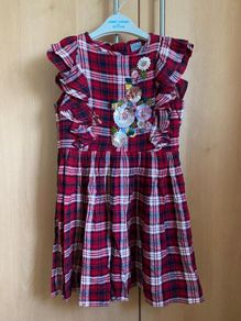 Next Girls Tartan Dress