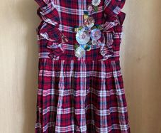 Next Girls Tartan Dress