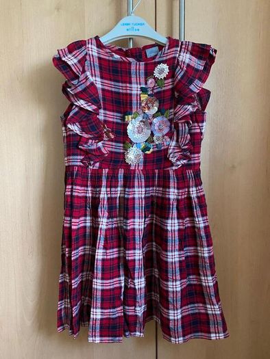Next Girls Tartan Dress