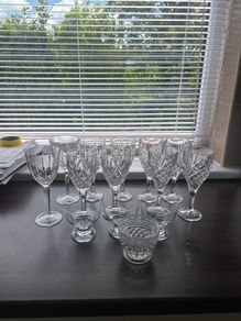 Selection of Crystal, Galway, Waterford Marquis