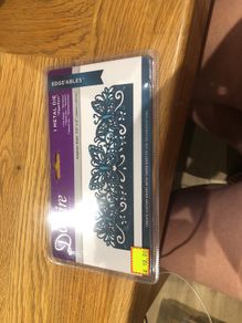 Metal die Papillon craft