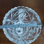 A pair of magnificent diamond-cut crystal vases. Image 7