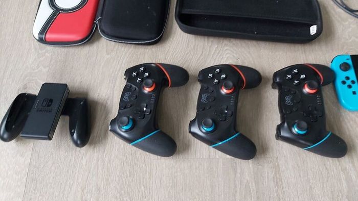 Nintendo Switch game console with 16 games & acces