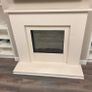 Electric fire and natural stone fireplace Image 5