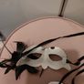 womens fancy dress 2 masquerade masks Image 5