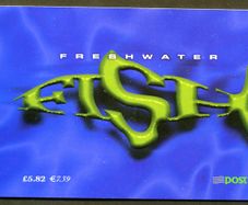 2001 Ireland Freshwater Fish Commemorative Stamp Booklet Mint Never Hinged (MNH). Images of panes shown.