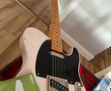 Aged telecaster by fender