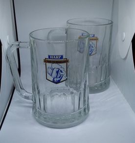 SALE ------ Harp Lager Pint Tankards