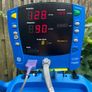 GE Dinamap V100 Vital Signs Monitor - NIBP / SpO2 / Temp - Fully Tested on Rigel Uni-Sim - Vet / GP / Clinic Image 2