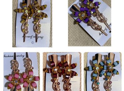Brand New Hair Clip Pair. Multiple colours.