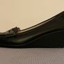 Black leather shoes Image 2