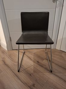Leather brown chair