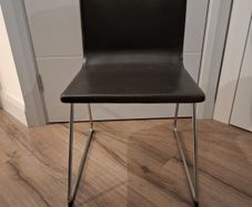 Leather brown chair