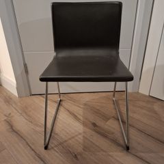 Leather brown chair