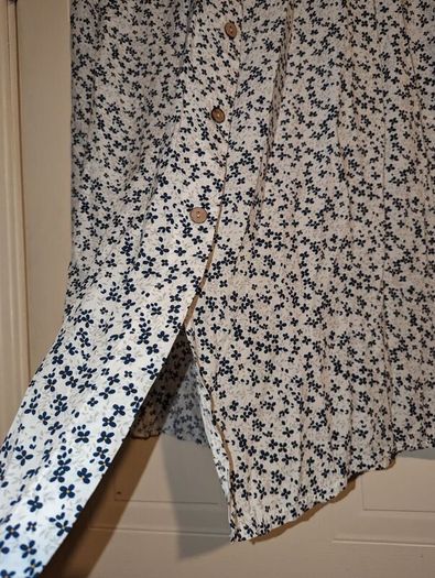beautiful floral maxi skirt