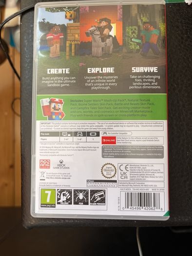 Nintendo switch Minecraft