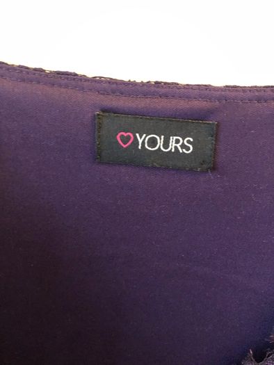 Yours purple dress (size 24)