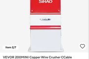 NEW 220v Copper Wire Crusher granulator Copper Cable Granulator