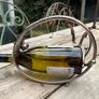 vintage French Silver Plated Bottle server Image 4